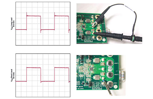 The Invisible Ringing Using Buffer Circuits to Suppress Parasitic Effects in Buck Converters
